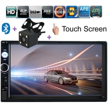 radio car 2 din car stereo 7 Touch Screen oto teypleri mp5 car player car radio bluetooth rear view camera aux autoradio 7010b