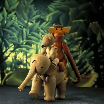 Funny Puzzle Wooden Monkey Toys Figurine Art Home Decoration Different Poses Monkey Arts amp; Crafts, DIY Toys