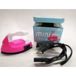 Children Pink Mini Dry Iron for Perler Beads Hama Beads Iron Template Puzzle Pegboards Accessories Kids Craft Plastic Iron