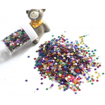 Happyxuan 12 bottles Kids DIY Creative Glitter Decoration Sequins Painting Handicraft Supplies Toy for Children Girls Gift