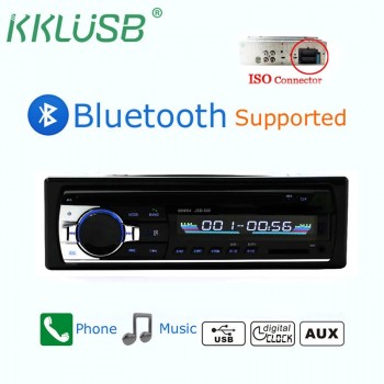autoradio Bluetooth Car radio JSD-520 Stereo Audio Player MP3 recorder FM Aux Input USB oto teypler auto car radio 1 din player