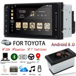 7 for Android 8 Car Stereo for Toyota 2DIN Blutooth WIFI GPS Nav Quad Core Radio Video MP5 Player Car Multimedia Player