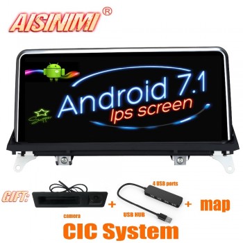 Android 7.1 Car Dvd Navi Player FOR BMW X5 E70/X6 E71 (2007-2010) Original CCC or CIC System audio gps stereo auto all in one
