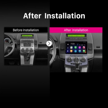 Seicane 9 inch Android 8.1/7.1 Wifi Head Unit Radio Audio GPS Multimedia Player For 2005 2006 2007 2008 2009 2010 Old Mazda 5