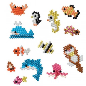 Perler water spray Beads Kit Hama beads Creative Handmade Craft Beads Toys 3D Puzzle with no Ironing Accessories Set Gift