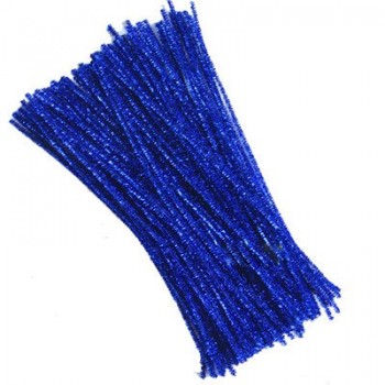 100Pcs Kids Child Craft Plush Sticks Handmade Art DIY Materials Shilly Stick Toys Childrens Educational DIY Toys for Children