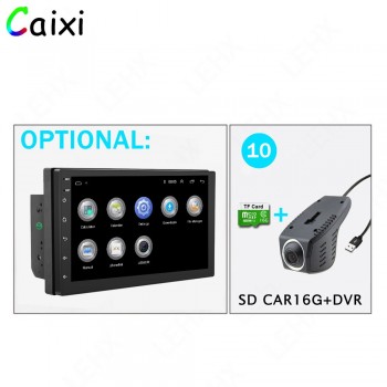 2 Din 7 Car Radio Android 8.1 Multimedia player Touch Screen GPS Navigation Bluetooth FM WIFI DVR auto audio player for Nissan