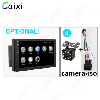 2 Din 7 Car Radio Android 8.1 Multimedia player Touch Screen GPS Navigation Bluetooth FM WIFI DVR auto audio player for Nissan