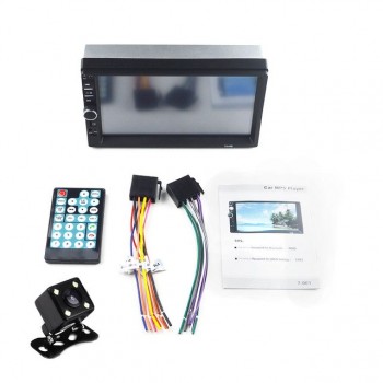 Autoradio 2 Din Car Radio Coche 7018b Touch Screen Car Audio Bluetooth USB Rear View Camera MP5 Multimidio Player Mirror Link TF