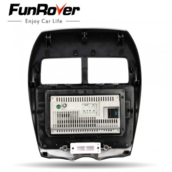 Funrover Car Radio Multimedia Player 10.1 Android8.0 2 din dvd  GPS For Mitsubishi ASX 2010-2017 Navigation headunit Stereo USB
