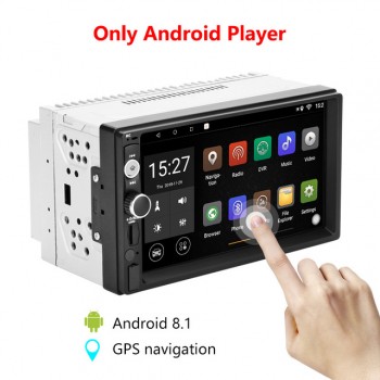 Jansite 2din Car Radio Android 8.1 universal gps wifi Bluetooth Touch screen car audio stereo FM USB car multimedia MP5 player