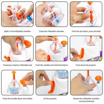 Oonies mega starter pack magic stick balloon with inflator Full set kawaii cute children DIY fun toy Xmas New Year gift for kids