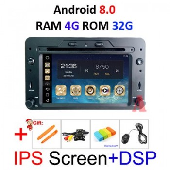 Aycetry!DSP! Android 8.1/ 8.0 car multimedia dvd player GPS navigation For Alfa Romeo 159 Brera 159 Sportwagon auto Radio stereo
