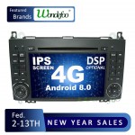 DSP IPS Android 8.0/8.1 2 din GPS For Mercedes Benz Sprinter B200 W209 W169 W169 B-class W245 B170 Vito W639 multimedia player