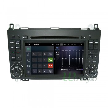 DSP IPS Android 8.0/8.1 2 din GPS For Mercedes Benz Sprinter B200 W209 W169 W169 B-class W245 B170 Vito W639 multimedia player