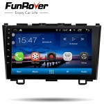 Funrover Car Radio Multimedia Player 2 din 9Android 8.0 Auto DVD Radio navigation for Honda CRV 2006-2011 stereo wifi navi gps