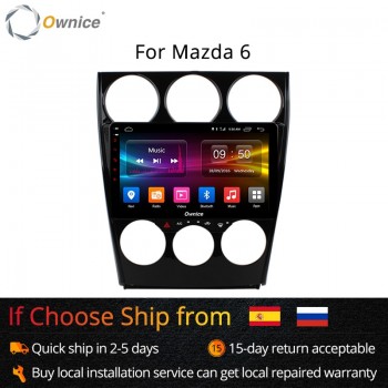 Ownice K1 K2 Android 8.1 Car DVD Player for Mazda 6 Ruiyi 2006 2007 2008 2009 2010 - 2015 GPS Navigation Octa Core 4G LTE