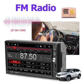 7 Inch Screen Car Stereo Autoradio MP5 Player Bluetooth FM Radio Head Unit with Remote Control Support Reversing Image Display