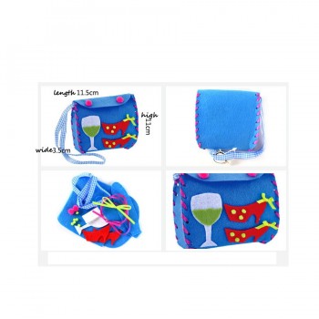 DIY Handmade Sewing Project DIY Art Kit,Non-woven Fabric Bags Candy Trick kids Art amp; Crafts Kindergarden Educational Kid Toys