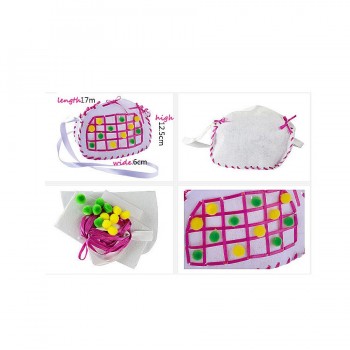 DIY Handmade Sewing Project DIY Art Kit,Non-woven Fabric Bags Candy Trick kids Art amp; Crafts Kindergarden Educational Kid Toys