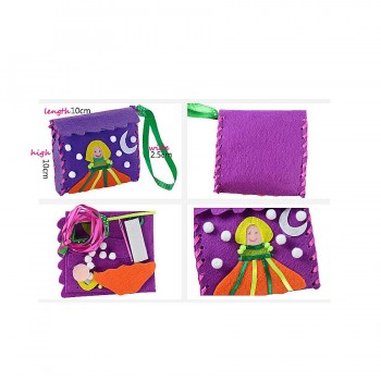 DIY Handmade Sewing Project DIY Art Kit,Non-woven Fabric Bags Candy Trick kids Art amp; Crafts Kindergarden Educational Kid Toys