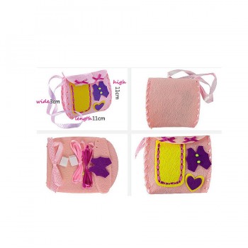 DIY Handmade Sewing Project DIY Art Kit,Non-woven Fabric Bags Candy Trick kids Art amp; Crafts Kindergarden Educational Kid Toys