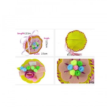 DIY Handmade Sewing Project DIY Art Kit,Non-woven Fabric Bags Candy Trick kids Art amp; Crafts Kindergarden Educational Kid Toys