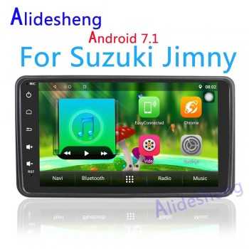 Android 7.1 car radio gps DVD Player for Suzuki Jimny 2007-2017 WiFi Android RDS stereo car Audio and video multimedia player