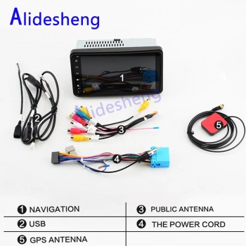 Android 7.1 car radio gps DVD Player for Suzuki Jimny 2007-2017 WiFi Android RDS stereo car Audio and video multimedia player