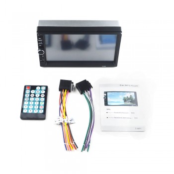 7018b radio car 2 din 7 Touch Screen bluetooth car radio auto mp5 player usb aux in TF autoradio rear view camera with frame