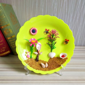 Toys for Children Crafts Kids DIY Shell Painting Conch Disc Education Toys Montessori Teaching Aids Educational Toys Opp Bag