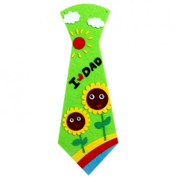 Fashion Craft DIY Ties Kindergarten Children Handmade Toy Father Festival Gift Hand Made DIY Material Package Childrens Toy