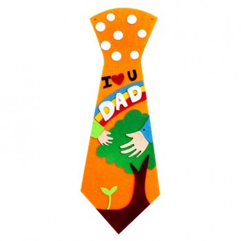 Fashion Craft DIY Ties Kindergarten Children Handmade Toy Father Festival Gift Hand Made DIY Material Package Childrens Toy