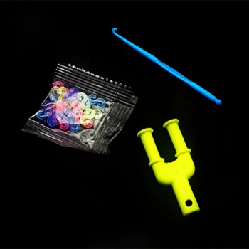 1500pcs Rubber Bands Loom DIY set Handmade Girls Gift Weaving Tool box Silicone braided Bracelet Kit Kids Toys for Children 5 7