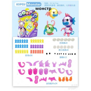 Oonies Magic DIY Adhesive Sticky Animals Christmas New Year Education Toys For Kids Creative Bubble Gift Oonies Accessories Ball