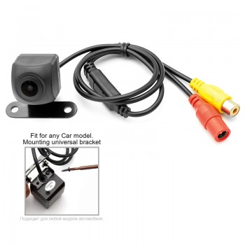 HD Real 170 Degree Angle Fisheye Lens Dynamic Trajectory Parking Line Car Rear View Reverse Backup Camera For Parking Monitor