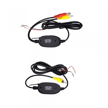 2.4 Ghz Wireless Rear View Camera RCA Video Transmitter amp; Receiver Kit for Car Rearview Monitor FM Transmitter amp; Receiver
