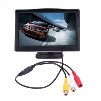 VODOOL TFT LCD Car Rear View Display Monitor Waterproof Night Vision Reversing Backup Rearview Camera Quality Car Monitors