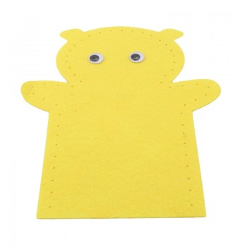 1PC DIY Handmade Cartoon Animals Nonwoven Fabric Glove Kids Finger Education Learning Craft Toys Fun Gadgets Children Toys