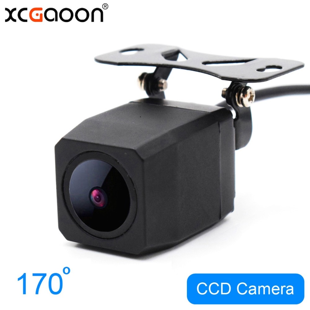 XCGaoon Metal CCD HD Car Rear View Camera Night Version Waterproof Wide Angle Backup Camera Parking Reversing Assistance