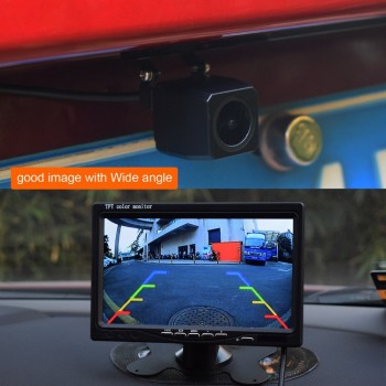 XCGaoon Metal CCD HD Car Rear View Camera Night Version Waterproof Wide Angle Backup Camera Parking Reversing Assistance