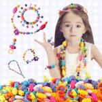 400 Pcs/Lot 500g Pop Beads Toys Creative Arts Crafts DIY Toy Kids Bracelet Necklace Jewelry Fashion Educational Toy For Children