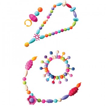 400 Pcs/Lot 500g Pop Beads Toys Creative Arts Crafts DIY Toy Kids Bracelet Necklace Jewelry Fashion Educational Toy For Children