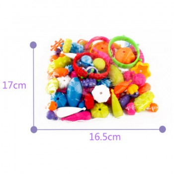 400 Pcs/Lot 500g Pop Beads Toys Creative Arts Crafts DIY Toy Kids Bracelet Necklace Jewelry Fashion Educational Toy For Children