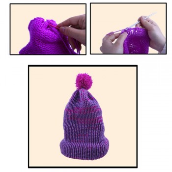 DIY Hand Scraf Hat Knitting Machine Plastic Needle Position Big Weaving Loom Knit Children Educational Learning Toy Dropshiping