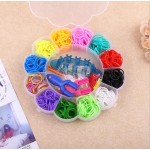 Animal Bear Boxed Rubber Elastic Loom Bands Barcelets Set Kids Girls Diy Gift Bracelets Rubber Bands to  Tool for Women