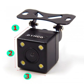 Parking Assistances Car Rear View Camera Rearview Reverse Revering Backup With CCD LED Wide degree de re para auto night vision