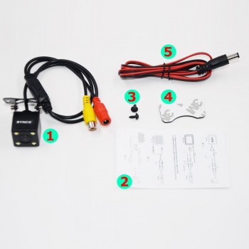 Parking Assistances Car Rear View Camera Rearview Reverse Revering Backup With CCD LED Wide degree de re para auto night vision