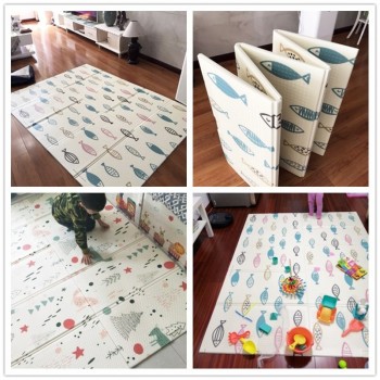 Infant Shining Baby Play Mat Xpe Puzzle Childrens Mat Thickened Tapete Infantil Baby Room Crawling Pad Folding Mat Baby Carpet