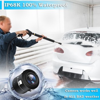 Universal vehicle camera car front and rear view camera 170 Wide Angle Auto CCD HD Backup Reverse Parking Camera Waterproof 12V